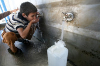 Profughi - Palestina - 27-01-2010 - L'acqua scarseggia nei campi profughi palestinesi