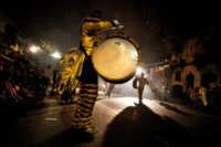 Carnevale - Buenos Aires - 03-03-2010 - Buenos Aires: la tradizionale murga chiude il carnevale argentino