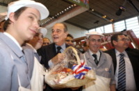 Jacques Chirac - Parigi - L'ex presidente francese Jacques Chirac visita il Salone dell'Agricoltura
