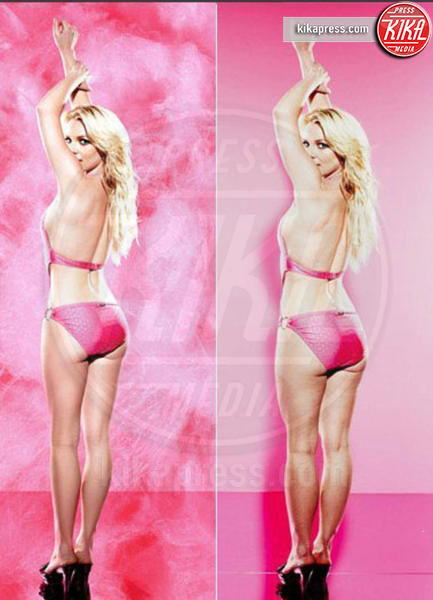 Britney Spears - Los Angeles - 13-04-2010 - Britney Spears controcorrente mostra le sue foto senza ritocchi
