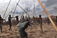 Guerra Etiopia - Etiopia - 21-04-2010 - La guerra di tradizione delle tribù in Etiopia