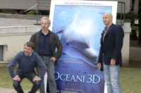 Giacomo Poretti, Giovanni Storti, Aldo Baglio - Roma - 27-04-2010 - Aldo, Giovanni e Giacomo presentano Oceani 3D di Jean-Jacques Cousteau