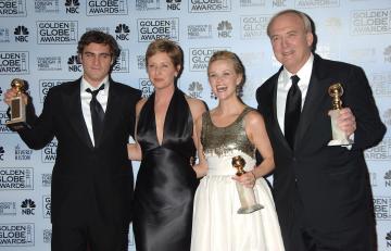 James Keac, Cathy Konrad, Joaquin Phoenix, Reese Witherspoon - Beverly Hills - 16-01-2006 - Golden Globes: i vincitori
