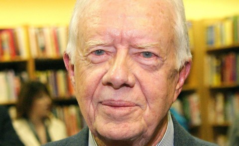 Jimmy Carter - Cleveland - 29-09-2010 - L'ex presidente Usa Jimmy Carter ha il cancro