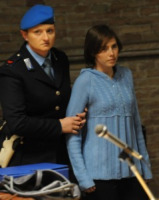 Amanda Knox - Perugia - 24-11-2010 - Rinviato all'undici dicembre il processo d'appello di Raffaele Sollecito e Amanda Knox