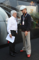Bernie Ecclestone, Jay Kay - Monza - 09-09-2011 - Jay Kay e Javier Zanetti ospiti al paddock del Gran Premio di Monza