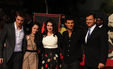 Taylor Lautn, Stephenie Meyer, Robert Pattinson, Kristen Stewart - Hollywood - 04-11-2011 - Stephenie Meyer non vuole più parlare di Twilight