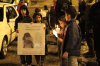 Fiaccolata - Roma - 28-01-2012 - Roma: fiaccolata in memoria dei rom vittime del nazifascismo