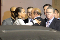 Clive Davis, Alicia Keys - Los Angeles - 11-02-2012 - Alicia Keys ricorda Whitney Houston al party pre-Grammy