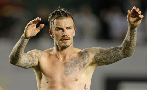 David Beckham - Los Angeles - 24-06-2012 - Che cos'è un bel corpo senza un tatuaggio? 