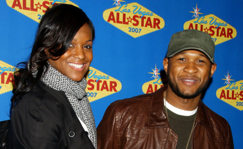 Tameka Foster, Usher - Las Vegas - 19-02-2007 - Usher e Tameka Foster mettono da parte le liti dopo l'incidente 