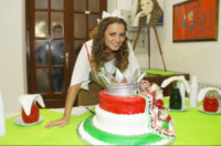 Giusy Buscemi - Menfi - 16-09-2012 - Una torta tricolore per festeggiare il ritorno a casa di Giusy Buscemi