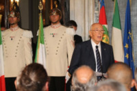 Giorgio Napolitano - Roma - 19-09-2012 - Giorgio Napolitano riceve gli olimpionici e paralimpionici 