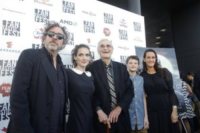 Cahrlie Tahan, Allison, Tim Burton, Winona Ryder, Martin Landau - Austin - 21-09-2012 - Tim Burton ha presentato la sua ultima opera Frankeweenie