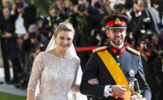 Principe Guglielmo di Lussemburgo, Principessa Stephanie di Monaco - Lussemburgo - 20-10-2012 - Convola a nozze l'ultimo principe ereditario celibe d'Europa