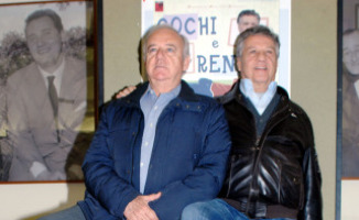 Cochi Ponzoni, Renato Pozzetto - Milano - 07-11-2011 - Cochi e Renato di nuovo in scena con Quelli del Cabaret