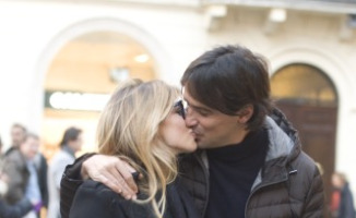Gaia Lucariello, Simone Inzaghi - Roma - 17-12-2012 - Simone Inzaghi diventerà di nuovo papà