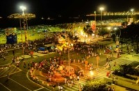 Capodanno - Rio de Janeiro - 31-12-2012 - I fuochi d'artificio per il capodanno a Copacabana
