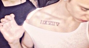 Justin Bieber - Londra - 16-01-2013 - Nuovo tatuaggio per Justin Bieber