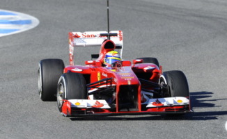 Felipe Massa - Jerez de la Frontera - 05-02-2013 - Primi chilometri in pista per Felipe Massa e la F138