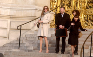 Connie Nielsen - Parigi - 11-02-2013 - Connie Nielsen sposa l'agente segreto Kevin Costner 