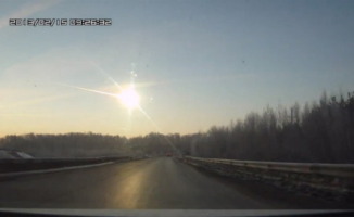 Meteorite - Russia - 15-02-2013 - Una pioggia di meteoriti cade sulla Russia