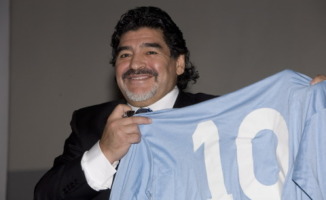 Diego Armando Maradona - Napoli - 26-02-2013 - Diego Armando Maradona: 