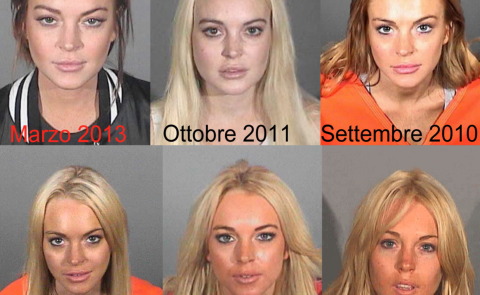 Lindsay Lohan - Los Angeles - 20-03-2013 - Nuova foto segnaletica per Lindsay Lohan