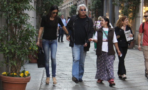 Elisabetta Gregoraci, Flavio Briatore - Milano - 18-04-2013 - Flavio Briatore non regala niente a nessuno