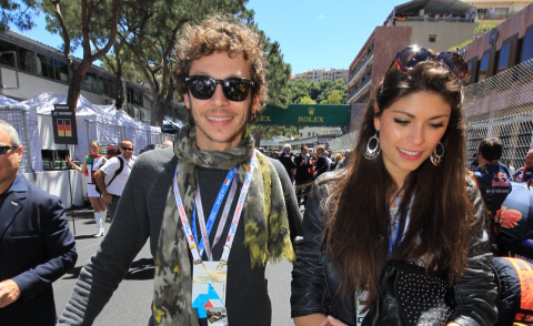 Linda Morselli, Valentino Rossi - Montecarlo - 26-05-2013 - Valentino Rossi porta Linda Morselli al gp di Monte Carlo