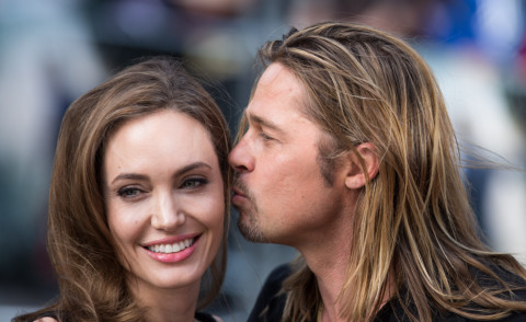 Angelina Jolie, Brad Pitt - Londra - 02-06-2013 - Angelina Jolie e Brad Pitt sposi in segreto!