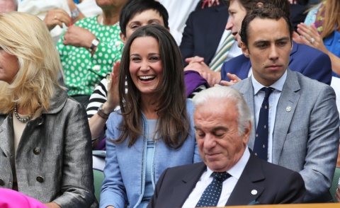 James Middleton, Pippa Middleton - Londra - 24-06-2013 - Pippa Middleton: quanto mi piace Wimbledon!
