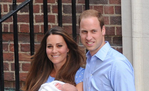 Principe George, Principe William, Kate Middleton - Londra - 23-07-2013 - Il Royal Baby ha un nome: George Alexander Louis