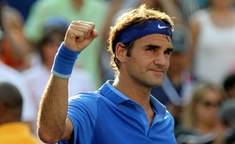 Roger Federer - New York - 27-08-2013 - Us Open, Federer: esordio positivo contro Zemlja