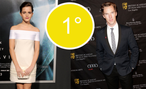 Benedict Cumberbatch, Emma Watson - 02-10-2013 - I più sexy al cinema? Emma Watson e Benedict Cumberbatch