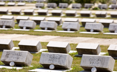 cimitero - Longarone - 09-10-2013 - Il nuovo cimitero di Longarone per i caduti del Vajont        
