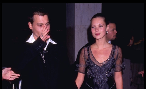 Kate Moss, Johnny Depp - Los Angeles - 24-02-1996 - Champagne Supernovas: la vita ai mille all'ora di Kate Moss