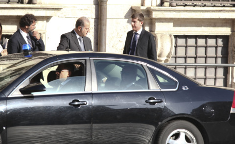 John Kerry - Roma - 23-10-2013 - John Kerry a Palazzo Chigi per incontrare Enrico Letta
