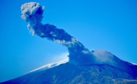 Etna - Catania - 06-11-2013 - Etna:    il vulcano che     borbotta  