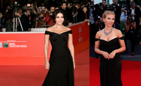 Sabrina Ferilli, Scarlett Johansson - 11-11-2013 - Sabrina Ferilli e Scarlett Johansson: chi lo indossa meglio?