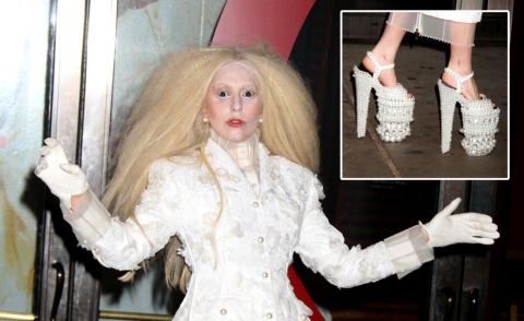 Lady Gaga - New York - Glamour Women of the year Awards: Lady Gaga, un tesoro ai piedi