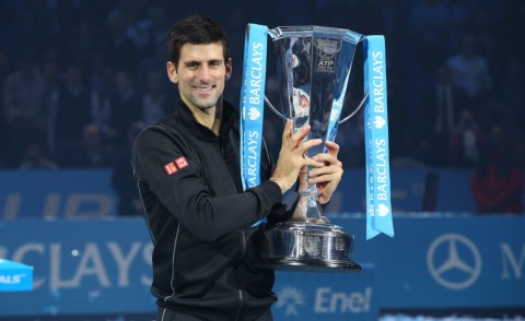 Novak Djokovic - Londra - 12-12-2013 - Finale Master ATP 2013: Djokovic sconfigge Nadal in due set
