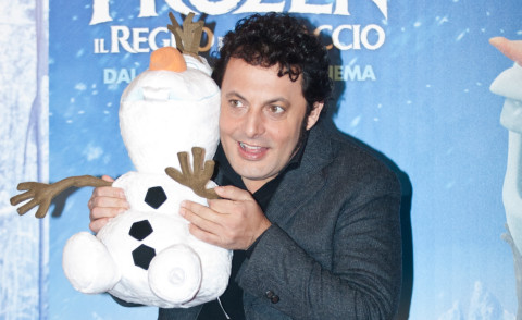 Enrico Brignano - Roma - 02-12-2013 - Enrico Brignano diventa Olaf per Il Regno di Ghiaccio