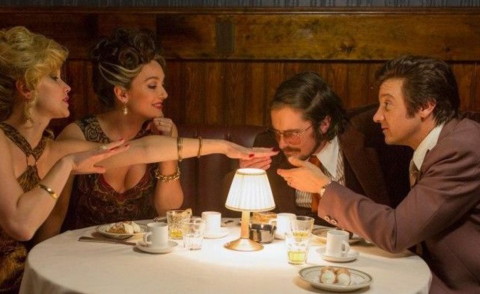 Jennifer Lawrence, Christian Bale, Jeremy Renner - Milano - 23-12-2013 - American Hustle, un'abile truffa per aggiudicarsi l'Oscar