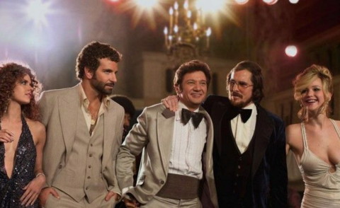 Christian Bale, Jeremy Renner, Amy Adams, Bradley Cooper - Milano - 23-12-2013 - 86th Oscar: le nomination per il miglior film