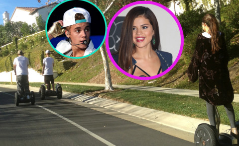 Selena Gomez, Justin Bieber - Calabasas - 02-01-2014 - Selena e Justin: pensavo fosse amore, invece era un Segway?