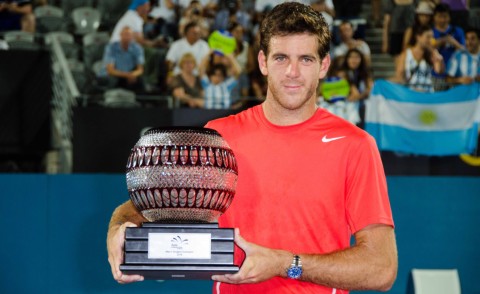Juan Martin Del Potro - Sydney - 11-01-2014 - Tennis: del Potro vince l'Apia Tournament a Sydney