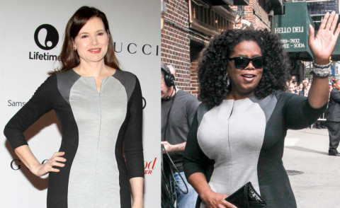 Oprah Winfrey, Geena Davis - 22-01-2014 - Geena Davis e Oprah Winfrey: chi lo indossa meglio?