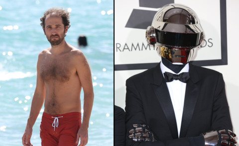 Thomas Bangalter - Miami - 27-01-2014 - Ecco Thomas Bangalter: il casco d'argento dei Daft Punk