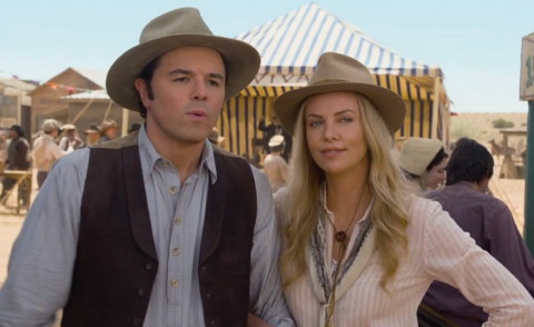 Seth MacFarlane, Charlize Theron - Los Angeles - 30-01-2014 - Charlize Theron: il fascino anche in versione cowgirl